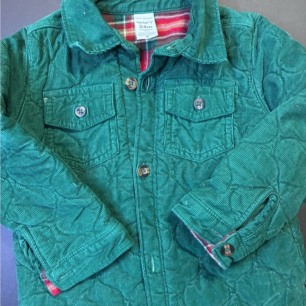 Carter's Teal Corduroy Jacket